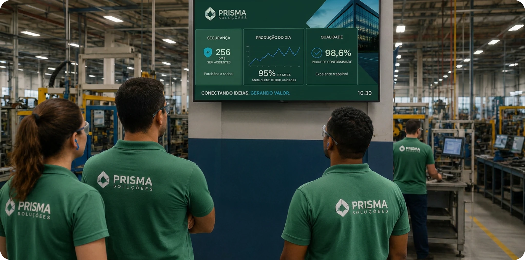 Área de produção